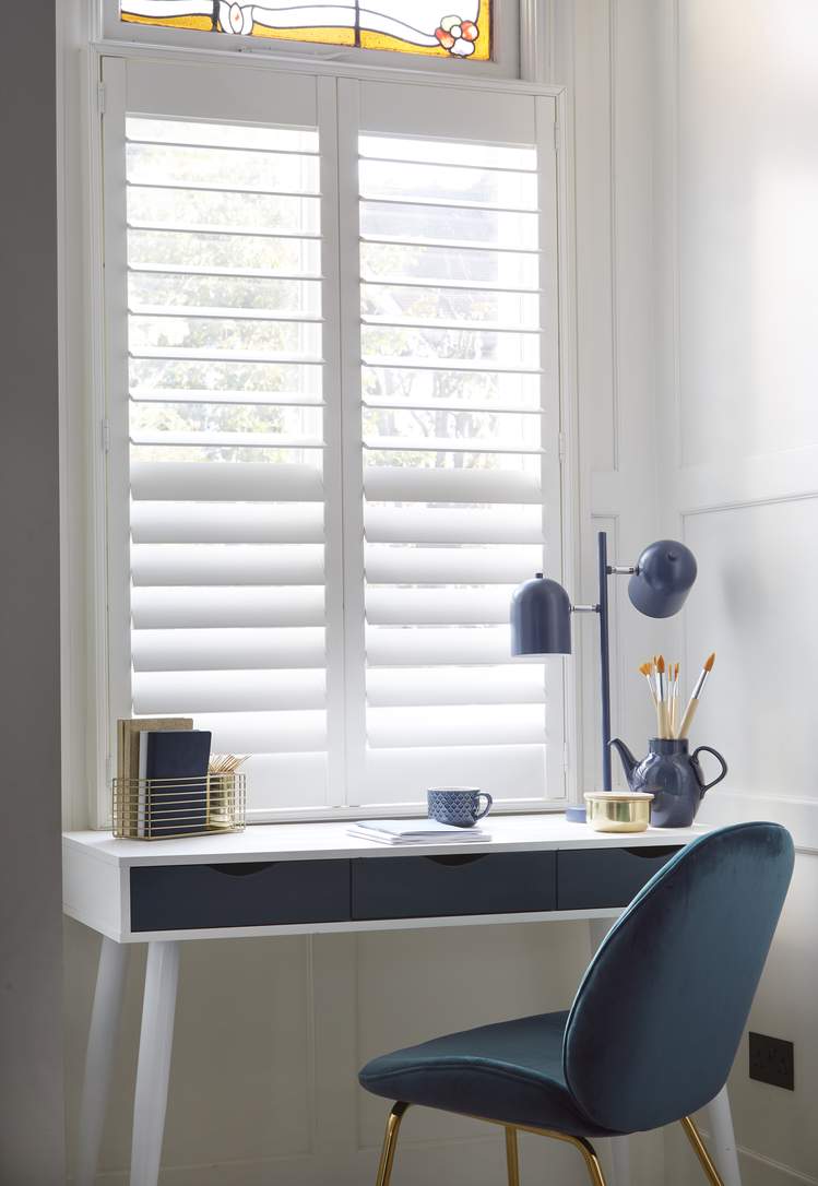 Bi fold door blinds shutters